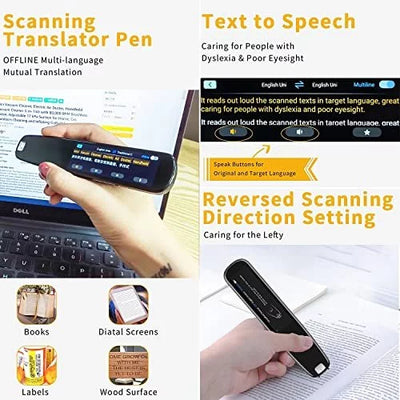 VerbaPen Offline Translator Pen,Reading 123 Languages